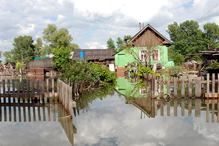 Вода в Оби может достичь критической отметки в районе Барнаула вечером 2 июня — власти