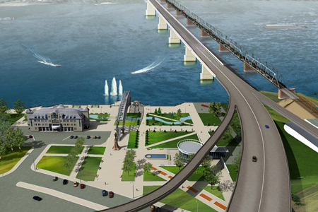 Петербургский институт спроектирует четвертый мост через Обь в Новосибирске за 0,5 млрд рублей