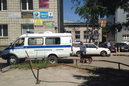 Полиция не нашла бомбу в здании Новосибирского областного суда