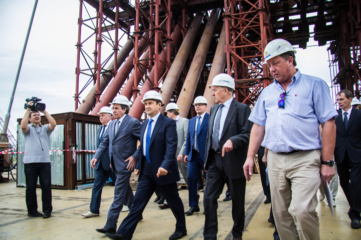 Игорь Левитин высоко оценил готовность Бугринского моста через Обь в Новосибирске