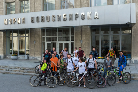 Новосибирские общественники попросили у мэрии велодорожку вдоль Красного проспекта