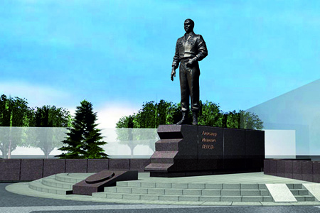 Красноярцы установят памятник бывшему губернатору Александру Лебедю