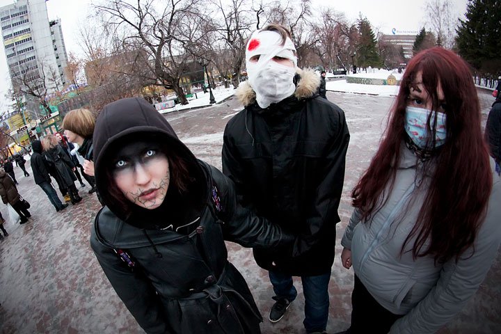 Православные активисты увидели пропаганду насилия среди детей в новосибирской Монстрации и «Параде зомби»
