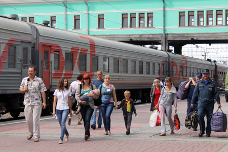 Москва начала платить за проживание украинских беженцев в Новосибирске