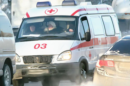 Пьяные забайкальские студенты угнали и сожгли машину скорой помощи