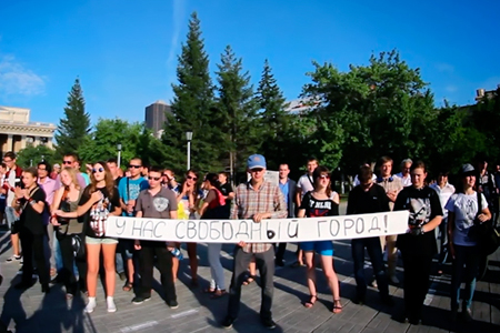 Организаторы сократили вдвое число участников марша «Весна» в Новосибирске