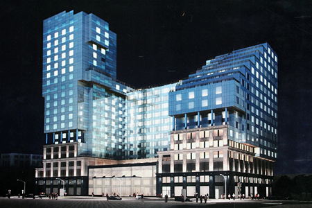 Ракшин реконструирует новосибирскую гостиницу «Центральная», когда закончится экономический кризис