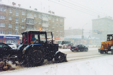 Мокрый снег и метели на сутки накроют Новосибирскую область