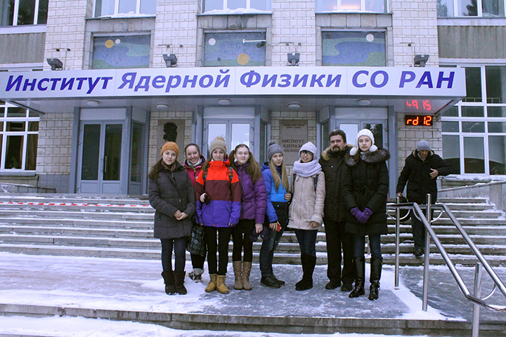 Новосибирские школьники поговорили с Алфёровым и узнали о разработках СО РАН