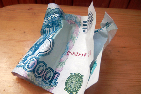 Средняя зарплата в Новосибирской области упала на 1 тыс. рублей