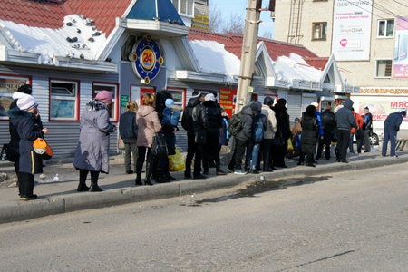 Забастовка 500 иркутских водителей парализовала город