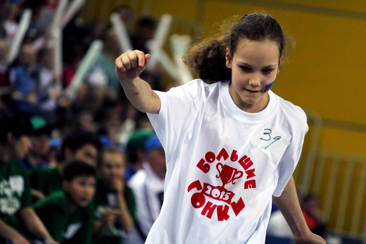 «Большие гонки»: необычные соревнования для детей прошли в Новосибирске