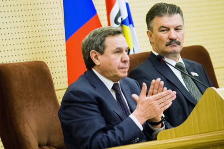 Новосибирский губернатор выполнил установку федерального центра