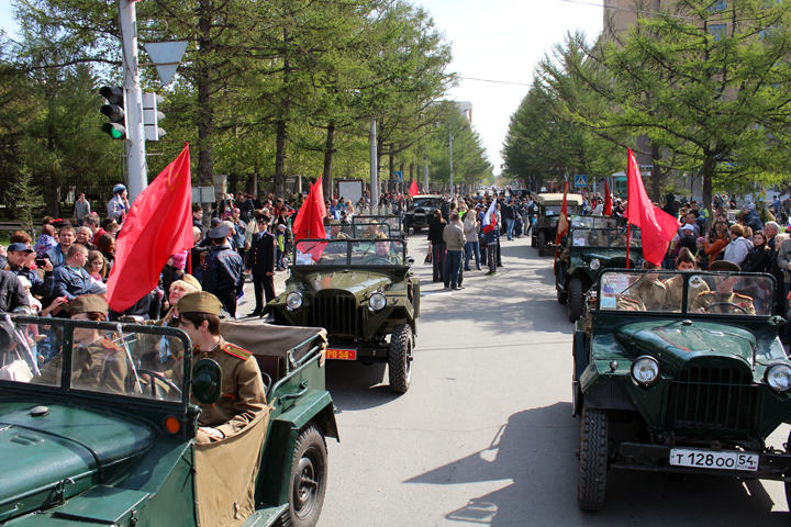 Армия не пустила ретротехнику на парад Победы в Новосибирске