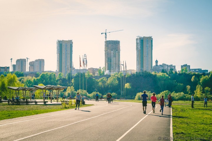Проект «Сибирские скорости»: городские парки