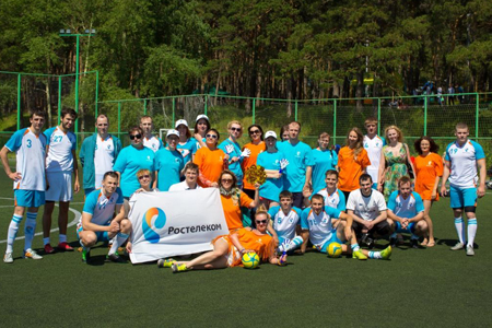 «Ростелеком» выиграл новосибирский благотворительный турнир по мини-футболу