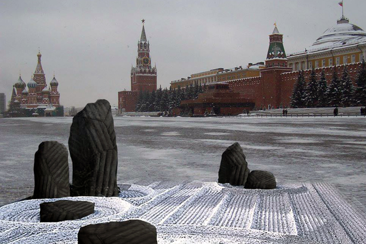 Красноярский художник предложил разбить в российских городах «Сады ватных камней»