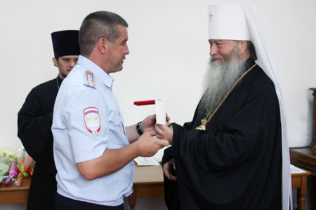 РПЦ раздала медали высокопоставленным новосибирским чиновникам и полицейским (фото)