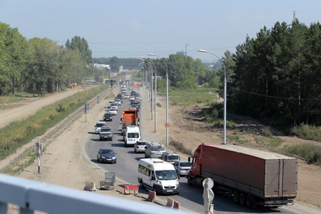 Развязка на улице Петухова в Новосибирске откроется 8 сентября