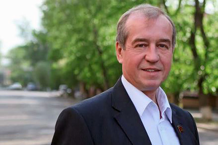 Коммунисты заявили о победе Сергея Левченко в Иркутске на выборах губернатора