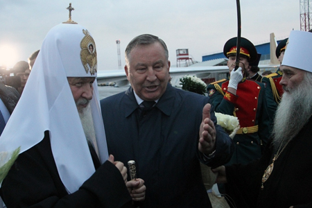 Несколько улиц перекрыто в Барнауле из-за визита патриарха Кирилла