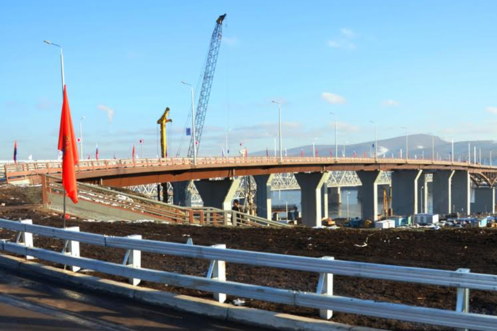 Четвертый автомобильный мост через Енисей открыли в Красноярске 