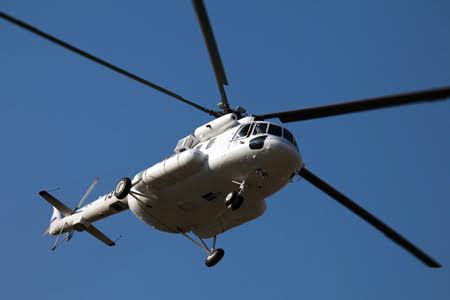Вертолет Ми-8 разбился в Красноярском крае, экипаж погиб 