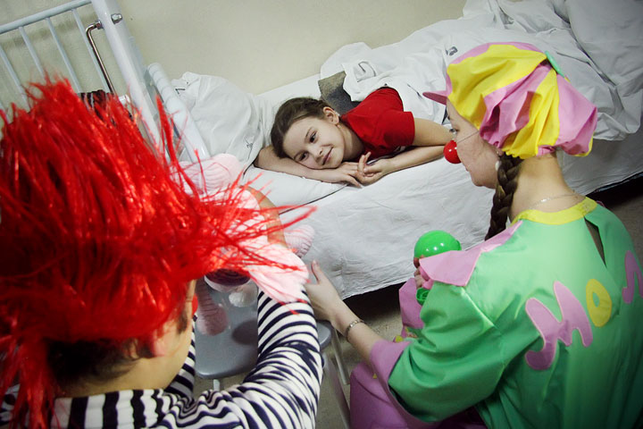 Главный больничный клоун России в Новосибирске: «В больнице режим, а тут приходит дурак»