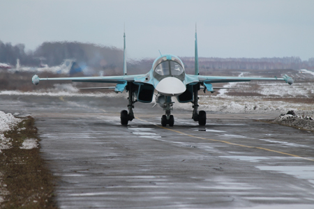 НАЗ имени Чкалова передал Минобороны новые бомбардировщики Су-34