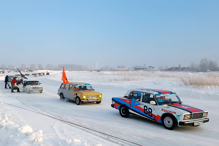 Соревнования по дрифту прошли на автодроме «Сибирское кольцо» в Октябрьском районе Новосибирска 
