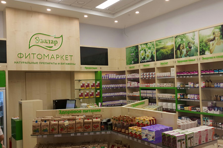 «Эвалар» запустил в Москве сеть магазинов экопитания и витаминов 