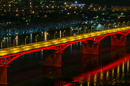 Счетная палата: Четвертый мост в Красноярске используется наполовину 