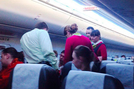 Новосибирский бизнесмен оштрафован за дебош в самолете 
