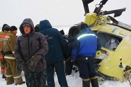 Красноярские спасатели опоздали на помощь жертвам крушения Ми-8 — прокуратура