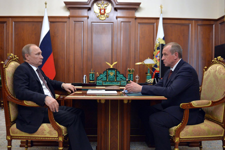 Левченко попросил Путина сделать Иркутскую область оператором БЦБК 