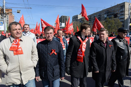 КПРФ запланировала первомайскую демонстрацию по центру Новосибирска