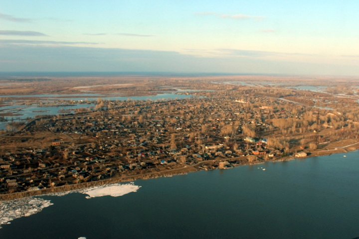 Почти 50 придомовых территорий подтоплено в Томской области