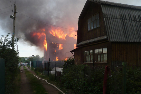 Противопожарный режим введен в Новосибирске до 10 мая