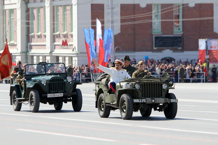 Парад Победы пройдет без ретротехники в Новосибирске