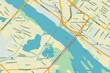 Новосибирцы смогут проложить пешеходные маршруты на «Яндекс.Картах» 