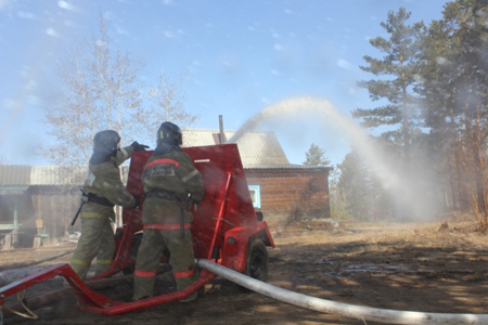 Природные пожары охватили почти 30 тыс. га в Забайкалье 