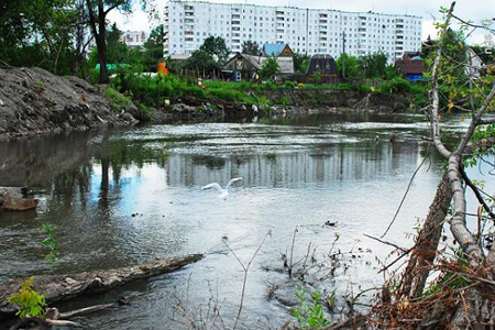 Завершаются работы по закреплению границ водоохранных зон малых рек Новосибирской области