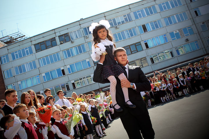 Количество учеников в школах Новосибирска увеличивается каждый год