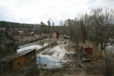 МЧС ожидает подтопления 100 дачных участков в Новосибирске