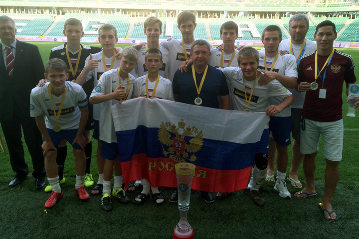 Красноярские детдомовцы стали чемпионами мира по футболу
