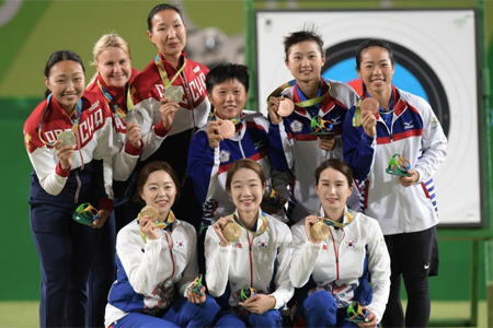 Сибирские лучницы выиграли серебро на Олимпиаде в Рио 