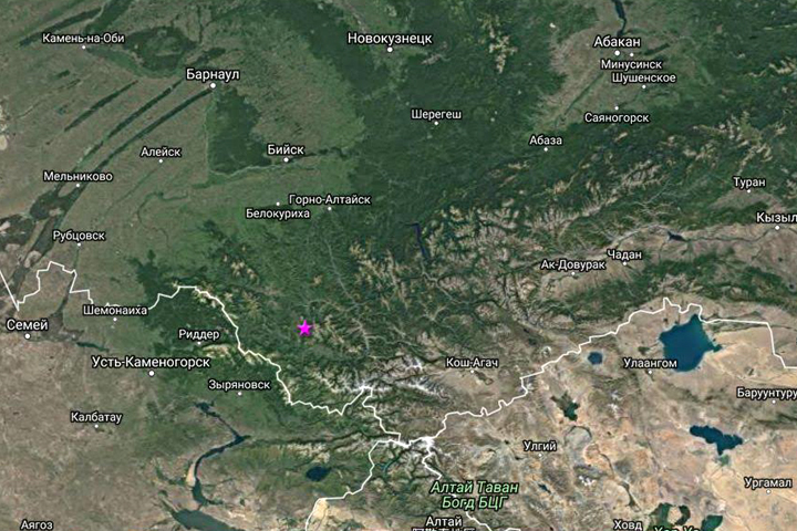 Горный Алтай пережил три землетрясения за сутки