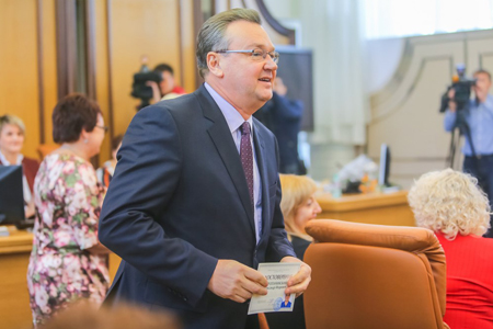 Советник Толоконского сложил полномочия депутата красноярского горсовета