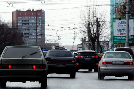 Крупнейшая пробка продержалась в Новосибирске почти 5,5 часов