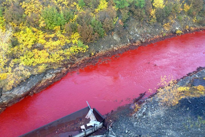 Минприроды ищет причины загрязнения реки Далдыкан в Норильске 